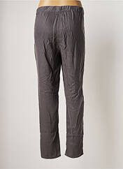 Pantalon droit gris MARIE-SIXTINE pour femme seconde vue