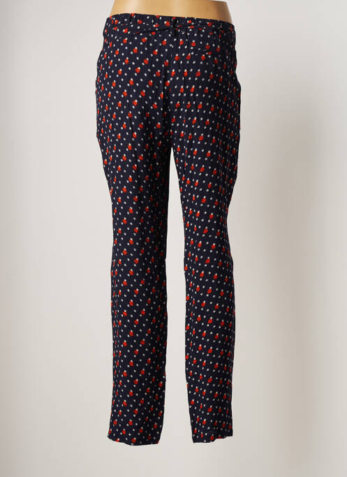 Pantalon droit bleu MARIE-SIXTINE pour femme