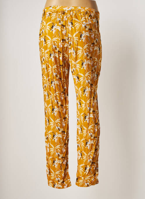 Pantalon droit jaune MARIE-SIXTINE pour femme