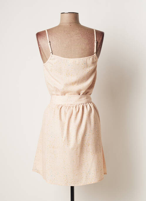 Robe courte beige THE KORNER pour femme