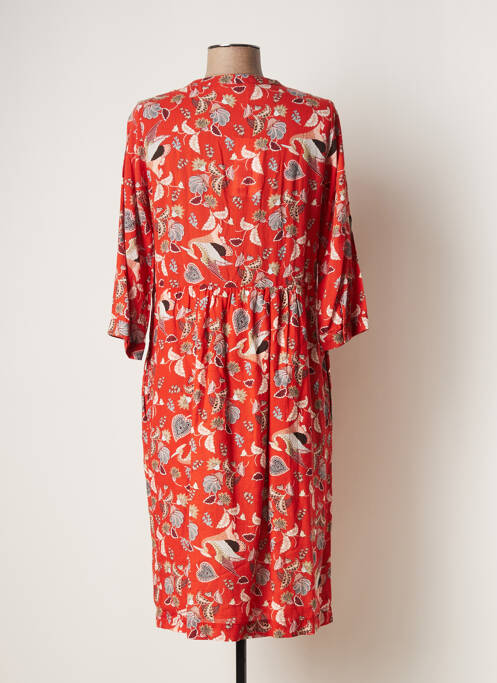 Robe mi-longue rouge ACOTÉ pour femme