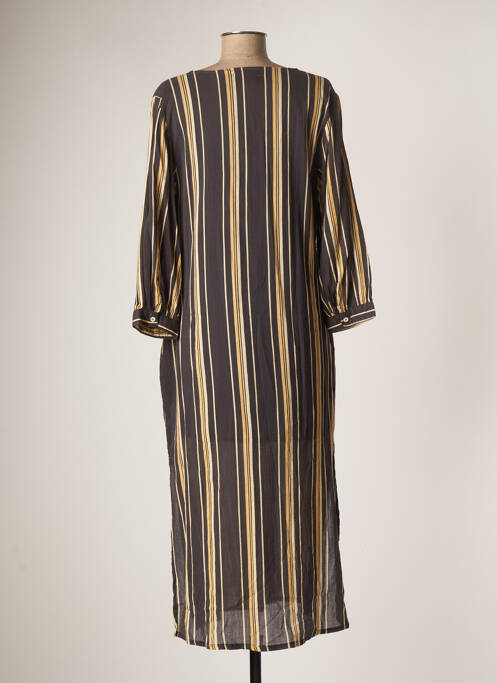 Robe mi-longue noir MKT STUDIO pour femme