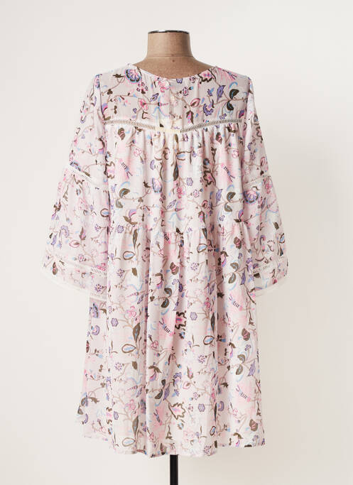 Robe courte rose SEE U SOON pour femme