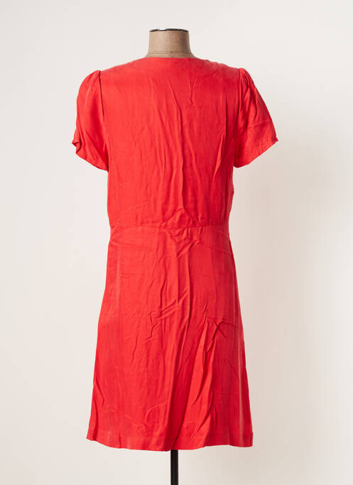 Robe mi-longue rouge SUNCOO pour femme