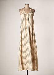 Robe longue beige VILA pour femme seconde vue