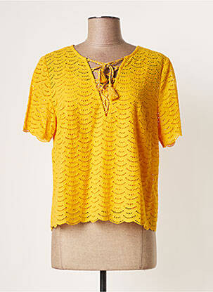 Blouse jaune SUNCOO femme