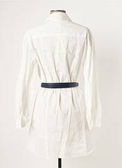 Robe mi-longue blanc THE KORNER pour femme seconde vue