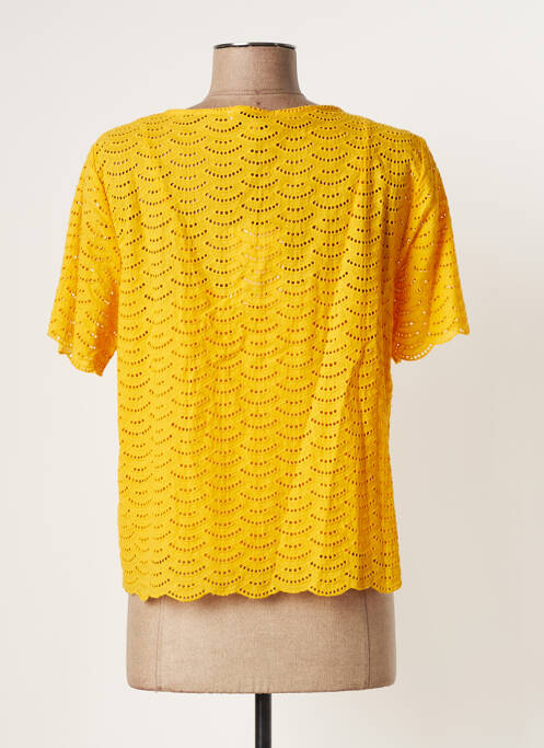 Blouse jaune SUNCOO pour femme