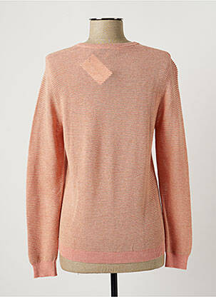 Gilet manches longues resserrée sur le bas rose MAISON ANJE femme