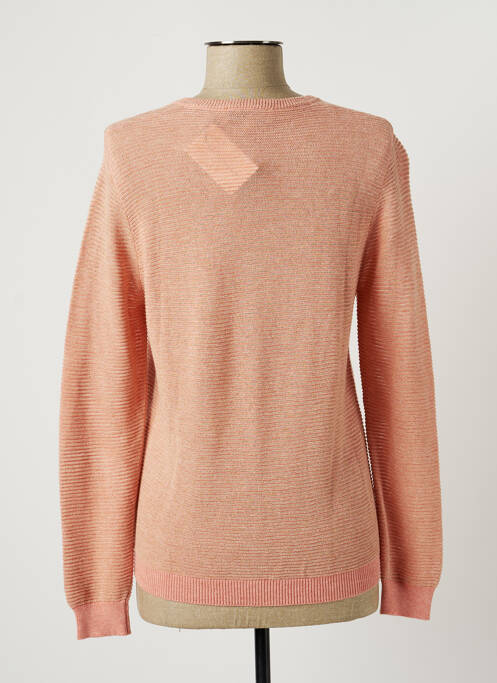 Gilet manches longues resserrée sur le bas rose MAISON ANJE femme
