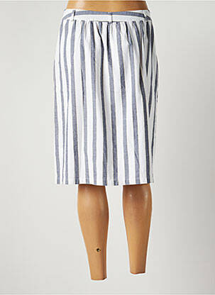 Jupe mi-longue taille haute blanc ACOTÉ femme
