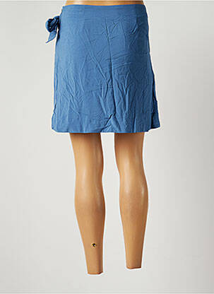 Jupe courte taille haute bleu MARIE-SIXTINE femme
