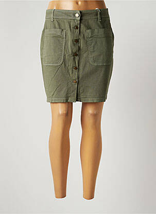 Jupe courte poches vert RED LEGEND femme
