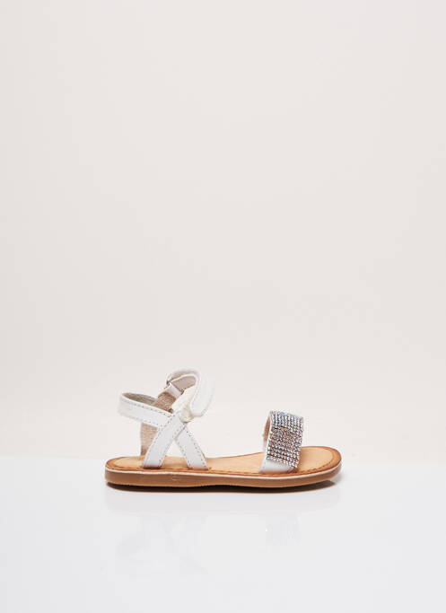 Sandales/Nu pieds blanc GIOSEPPO pour fille