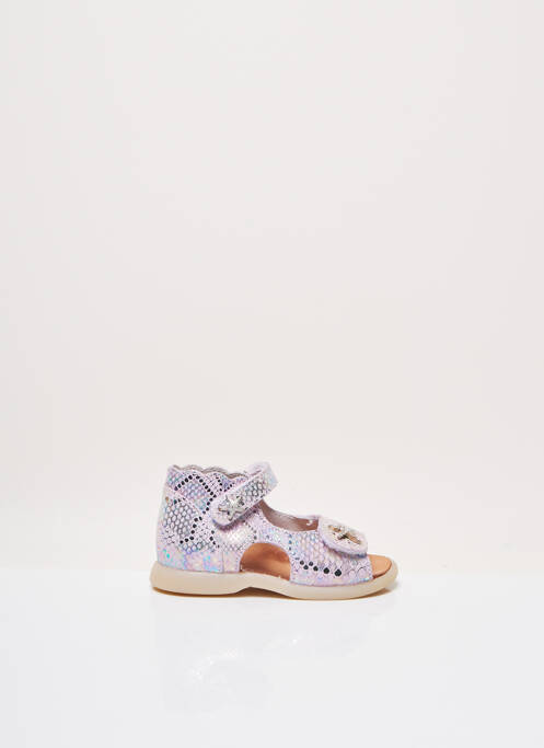 Sandales/Nu pieds violet LITTLE MARY pour fille