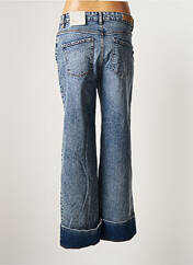Jeans coupe large bleu ICHI pour femme seconde vue