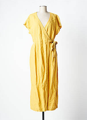 Robe mi-longue jaune MAT DE MISAINE pour femme