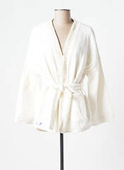 Veste kimono blanc OXBOW pour femme seconde vue
