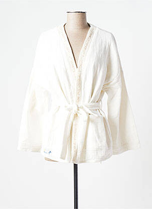 Veste kimono blanc OXBOW pour femme