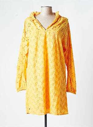 Robe courte orange OXBOW pour femme