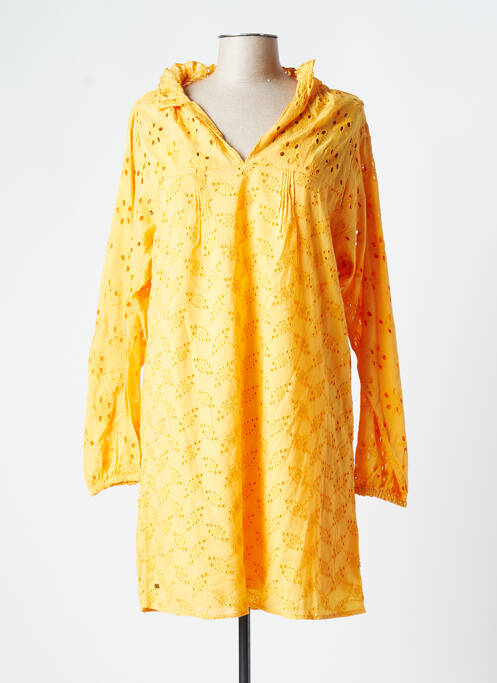 Robe courte orange OXBOW pour femme