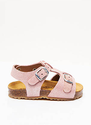 Sandales/Nu pieds rose PLAKTON pour fille