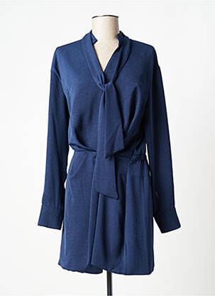 Robe courte bleu IMPERIAL pour femme