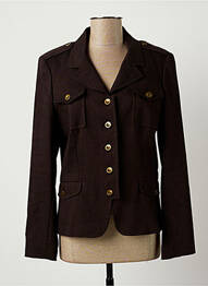 Blazer coupe cintrée marron TEENFLO femme