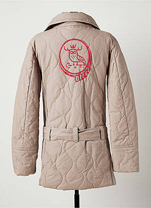 Doudoune sans capuche sans capuche beige DIESEL femme
