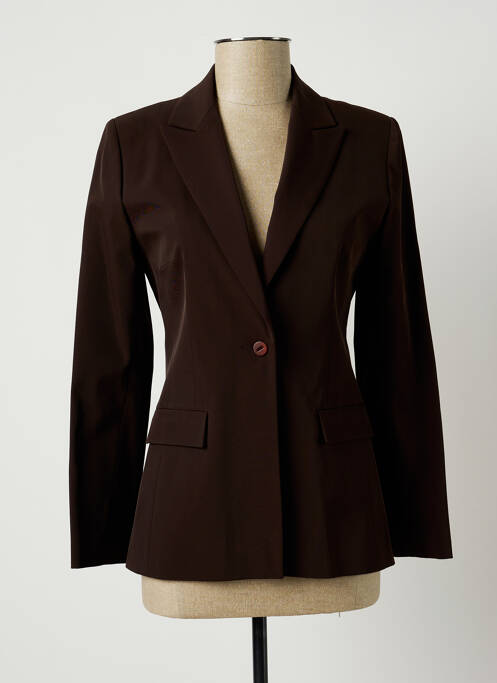 Blazer marron TEENFLO MAURICE TARICA pour femme