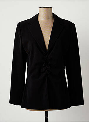 Blazer coupe cintrée noir TEENFLO MAURICE TARICA femme