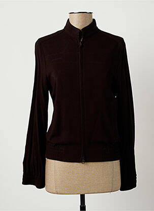 Veste casual marron TEENFLO MAURICE TARICA femme