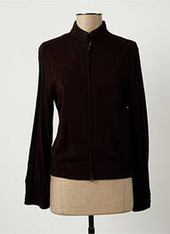 Veste casual poches marron TEENFLO MAURICE TARICA femme