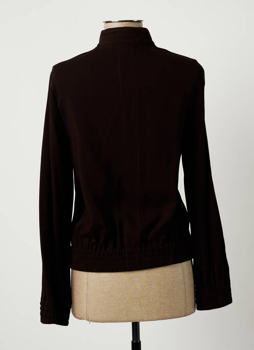 Veste casual marron TEENFLO MAURICE TARICA pour femme