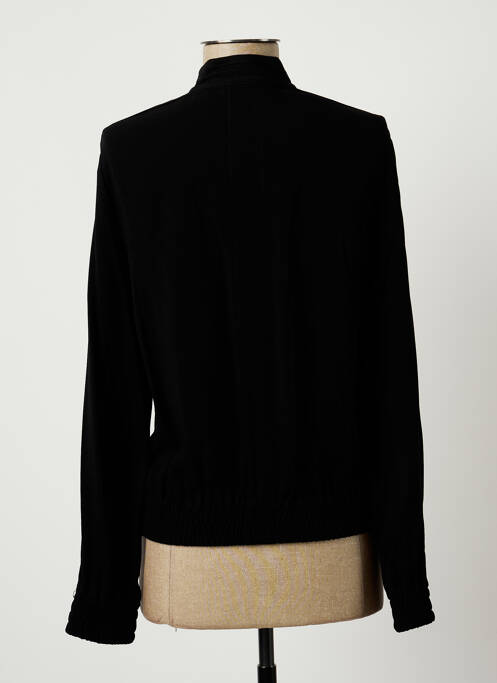 Veste casual noir TEENFLO MAURICE TARICA pour femme