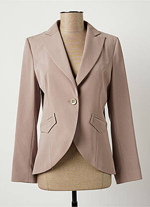 Blazer fausses poches beige TEENFLO femme