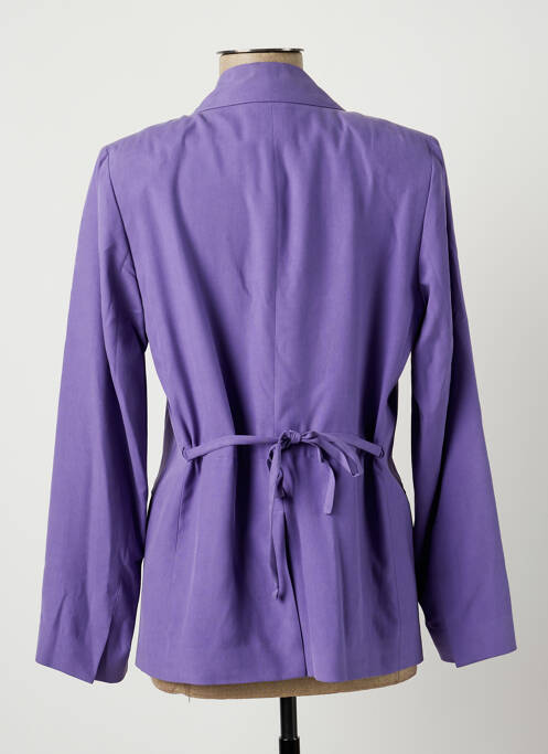 Blazer violet TEENFLO pour femme