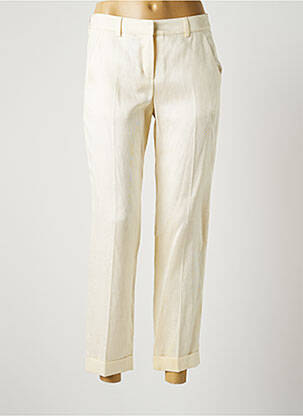 Pantalon chino beige TEENFLO femme