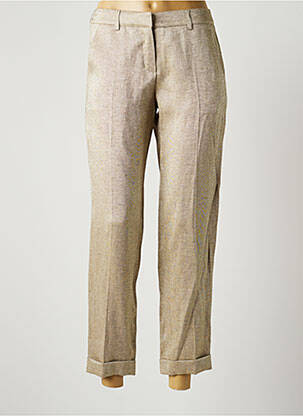 Pantalon chino beige TEENFLO femme