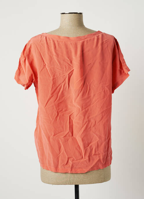 Top coupe fluide manches courtes rose TEENFLO femme