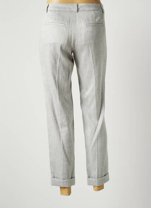 Pantalon chino gris TEENFLO pour femme