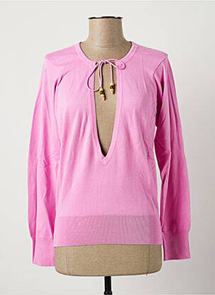 Pull rose STEFAN GREEN femme