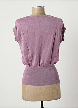 Pull violet STEFAN GREEN femme
