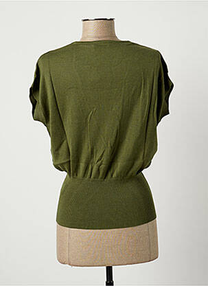 Pull vert STEFAN GREEN femme