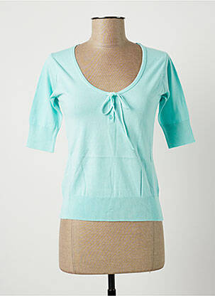 Pull bleu STEFAN GREEN femme