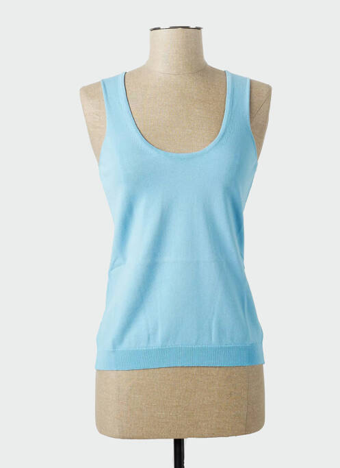Top bleu STEFAN GREEN pour femme