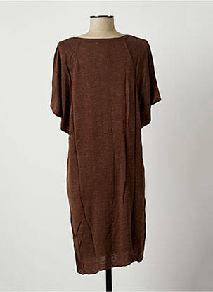 Robe mi-longue bleu STEFAN GREEN femme