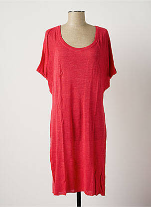 Robe mi-longue rouge STEFAN GREEN femme
