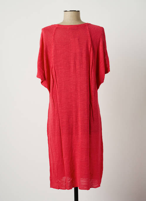 Robe mi-longue rouge STEFAN GREEN pour femme