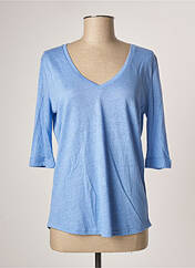 T-shirt bleu NOTSHY pour femme seconde vue